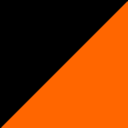 Black/Orange
