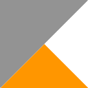 Graphite/White/Power Orange